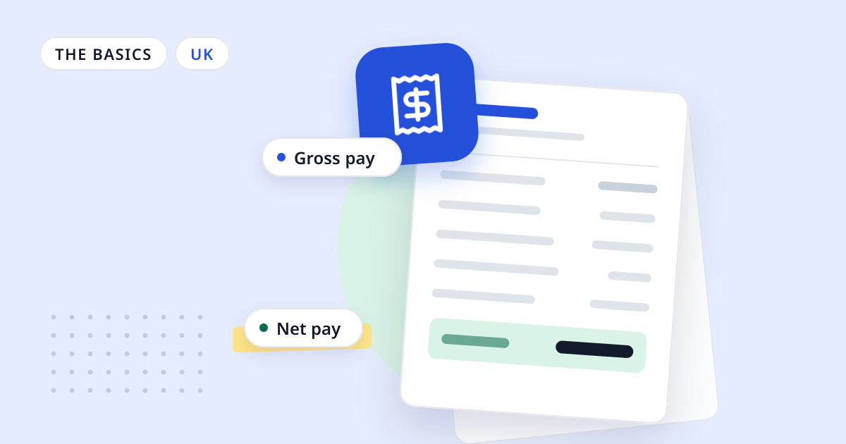 Illustration for “Weekly, four-weekly or monthly pay: choosing a pay frequency (UK)”: an abstract sheet of paper with a receipt symbol