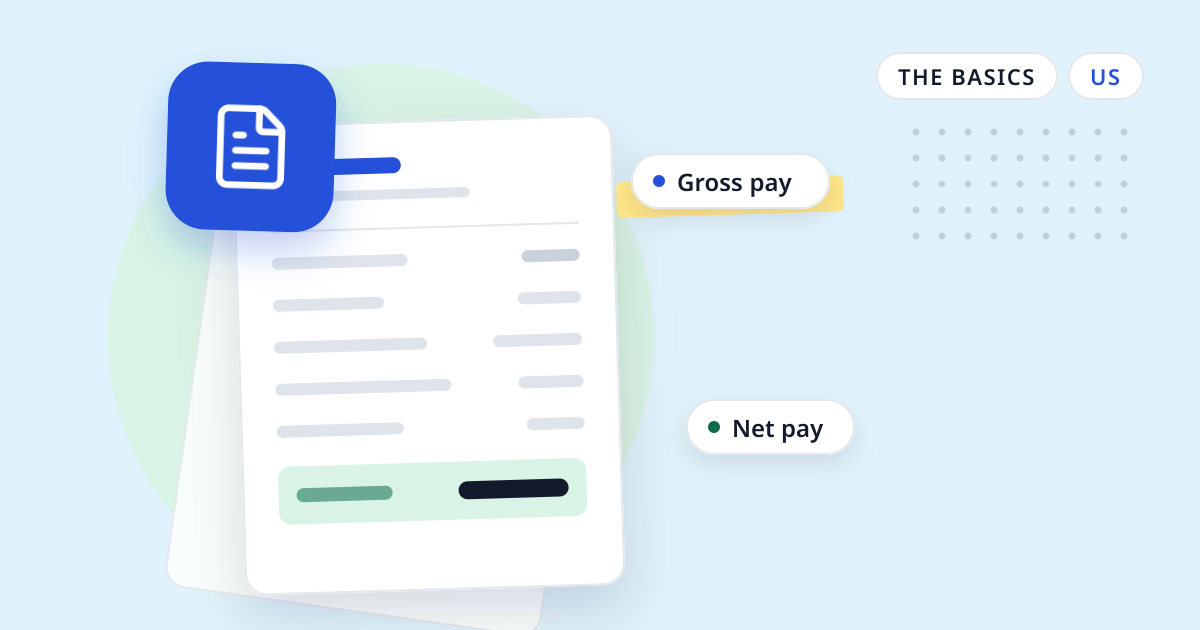 Illustration for “How many pay periods are in a year? 2027 weekly, biweekly and semimonthly counts”: an abstract sheet of paper with a document symbol