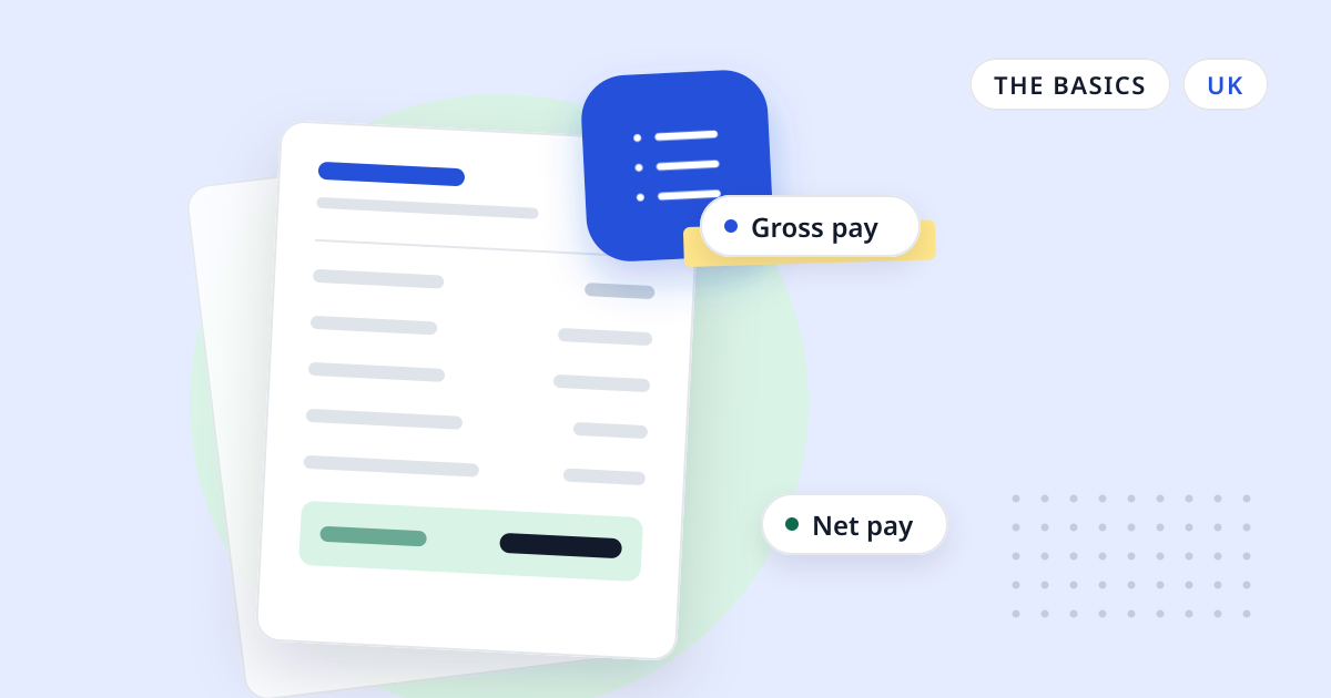 Illustration for “National Minimum Wage 2026: UK rates from 1 April 2026”: an abstract sheet of paper with a list symbol