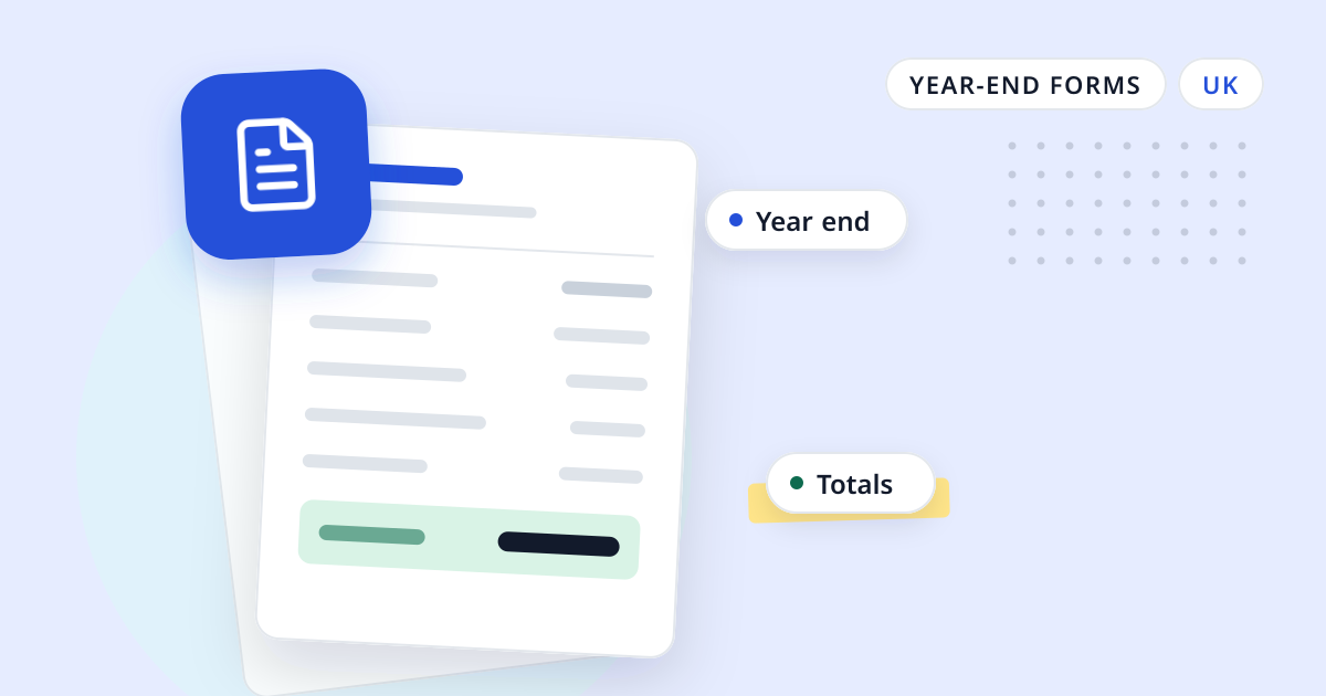 Illustration for “P45 Form: An Employer's Guide for When Staff Leave”: an abstract sheet of paper with a document symbol