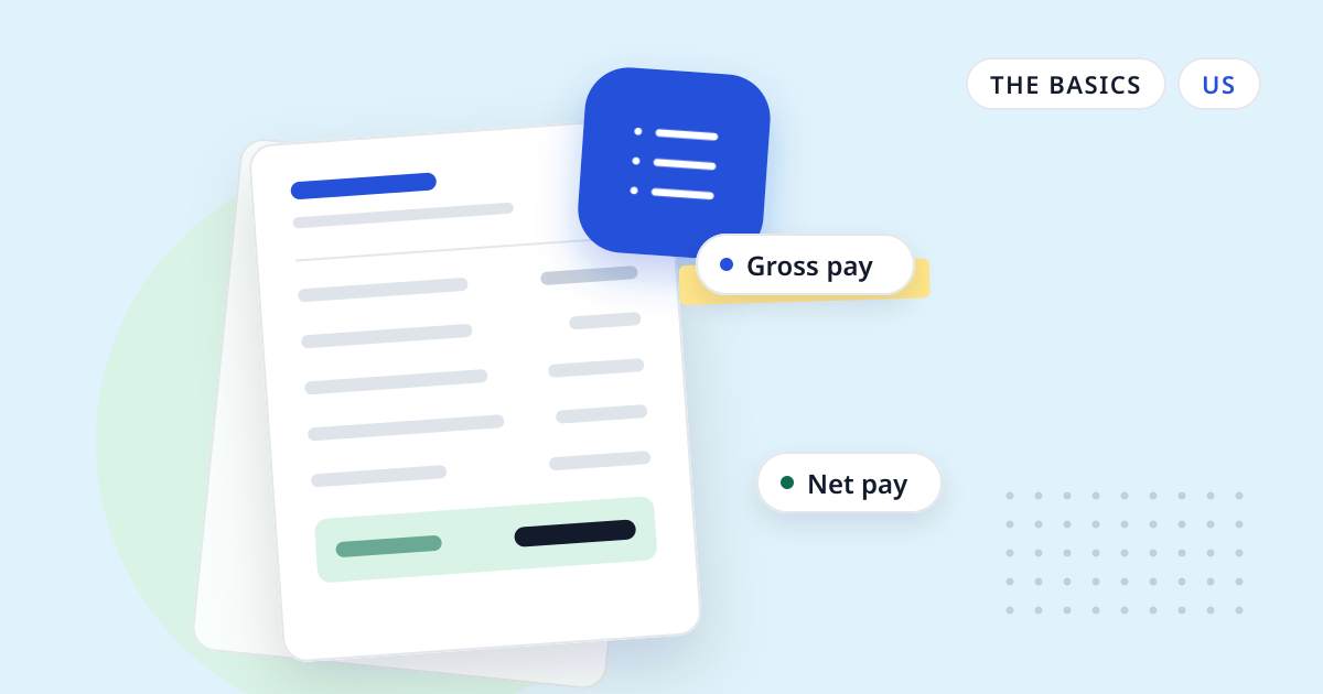 Illustration for “What is a pay period? Weekly, biweekly, semimonthly and monthly”: an abstract sheet of paper with a list symbol