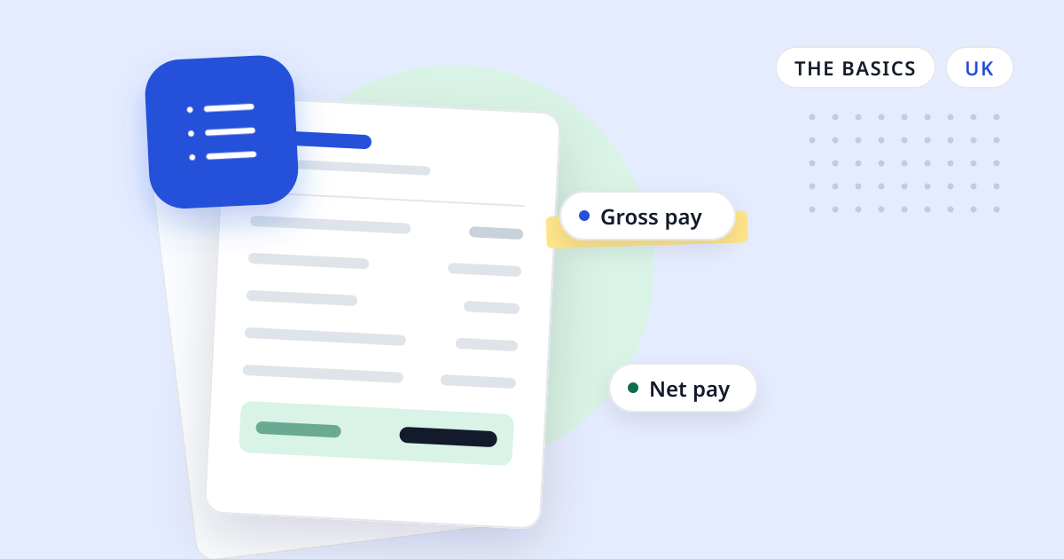 Illustration for “Payslip checker: how to check a UK payslip is right (2026/27)”: an abstract sheet of paper with a list symbol