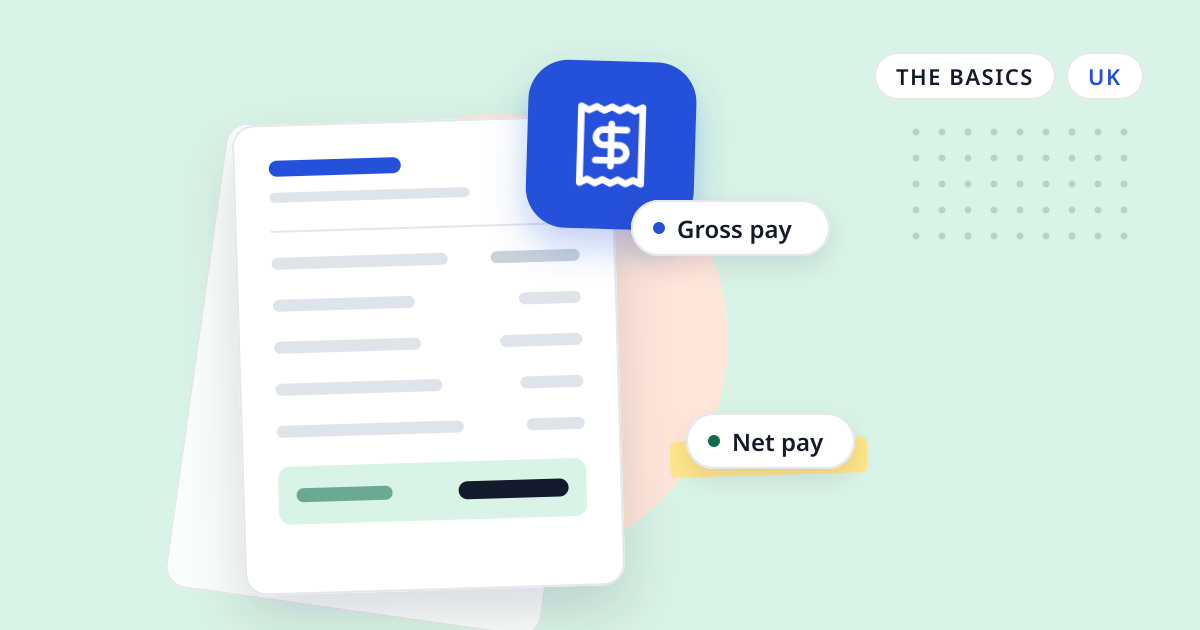 Illustration for “New starter without a P45: the HMRC starter checklist (the old P46)”: an abstract sheet of paper with a receipt symbol